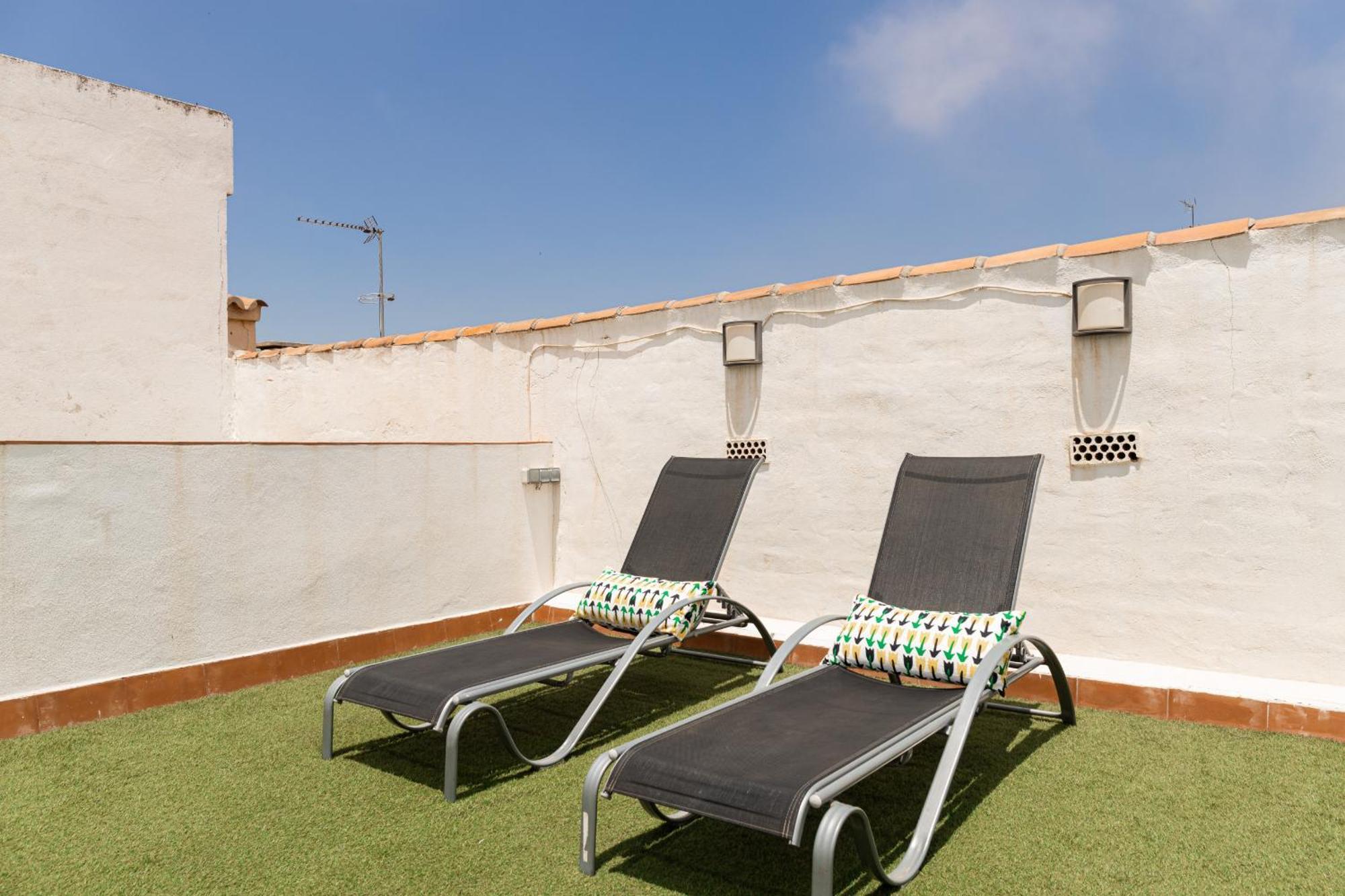 C103 - Sunny Terrace, Old Town Views Apartment Malaga Exterior photo
